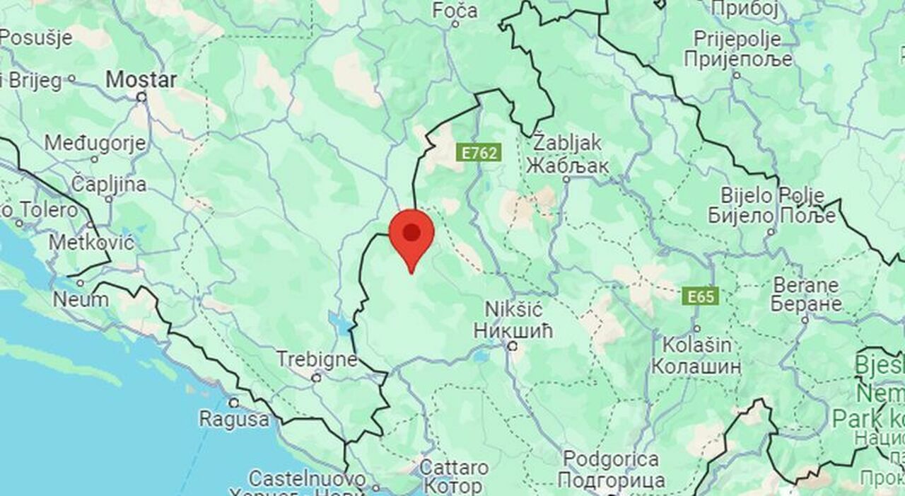 Earthquake in Montenegro: magnitude 5.5 shock on border with Bosnia.  Also felt in Italy