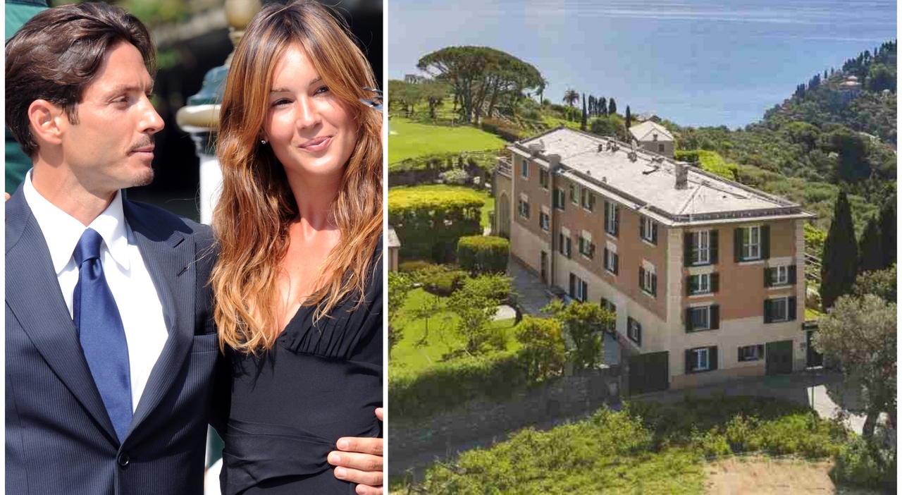 Pier Silvio Berlusconi and Silvia Toffanin move to Villa San Sebastiano, a new house for 20 million euros in Portofino: 9 rooms, a pool and an olive grove